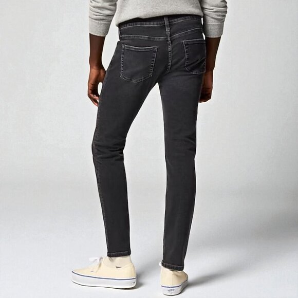 J. Crew 484 Slim-fit stretch jean in dark charcoal wash Size 32/34 - Picture 2 of 9